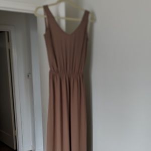 Mumu Kendall Bridesmaid Dress - Size M - Dune